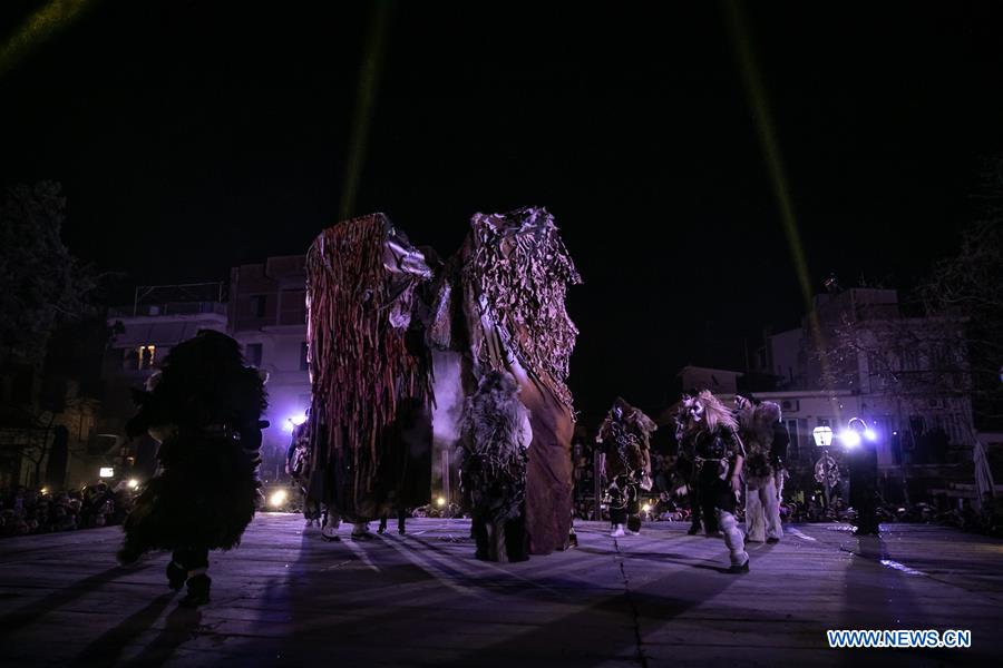 GREECE-AMFISSA-GHOST OF HARMENA