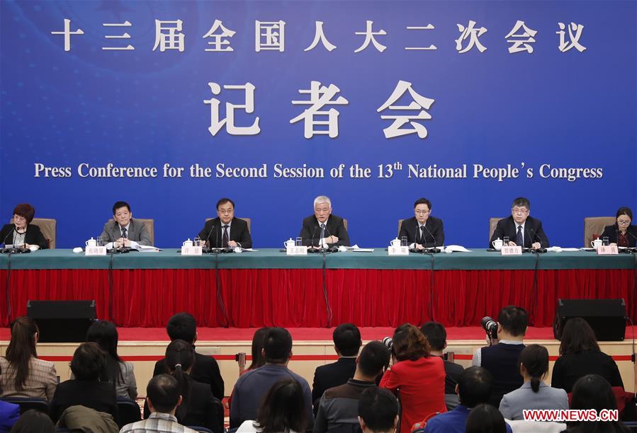 (TWO SESSIONS)CHINA-BEIJING-NPC-PRESS CONFERENCE (CN)