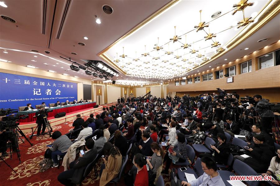 (TWO SESSIONS)CHINA-BEIJING-NPC-PRESS CONFERENCE (CN)