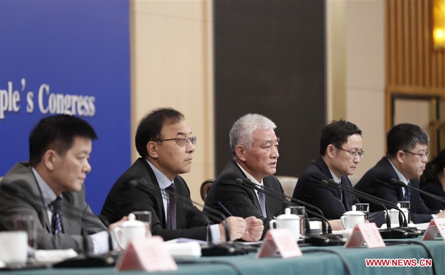 (TWO SESSIONS)CHINA-BEIJING-NPC-PRESS CONFERENCE (CN)