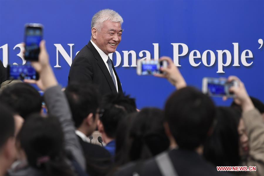 (TWO SESSIONS)CHINA-BEIJING-NPC-PRESS CONFERENCE (CN)