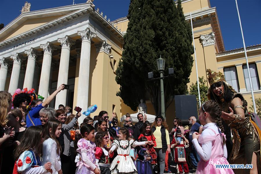 GREECE-ATHENS-CARNIVAL-FESTIVITIES