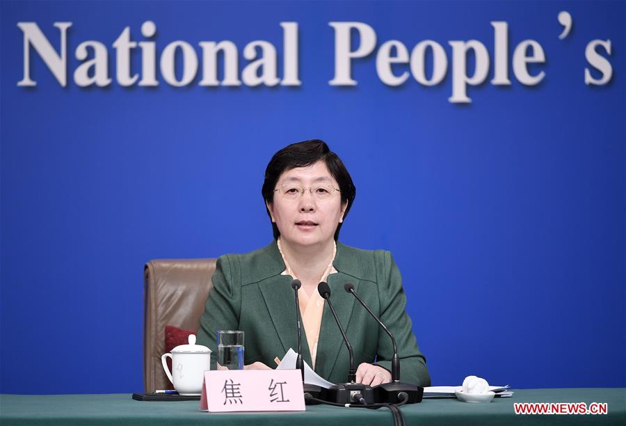 (TWO SESSIONS)CHINA-BEIJING-NPC-PRESS CONFERENCE (CN)