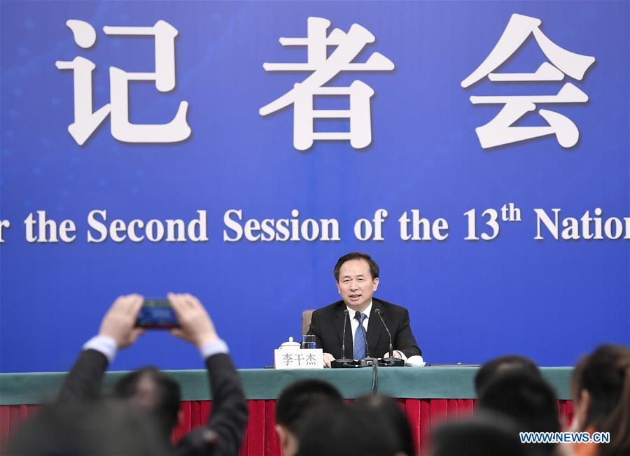 (TWO SESSIONS)CHINA-BEIJING-NPC-PRESS CONFERENCE (CN)