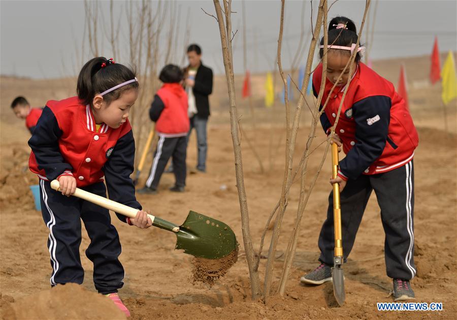 CHINA-HEBEI-ARBOR DAY-TREE PLANTING (CN)