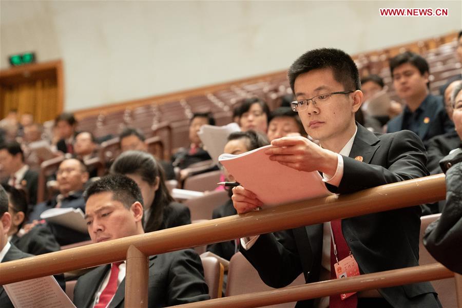 (TWO SESSIONS)CHINA-BEIJING-NPC-THIRD PLENARY MEETING (CN)