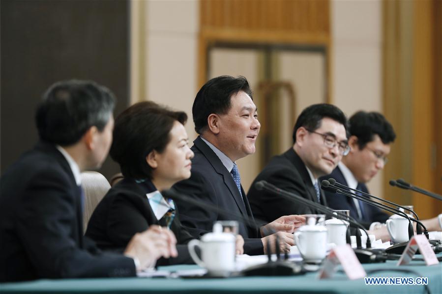 (TWO SESSIONS)CHINA-BEIJING-NPC-PRESS CONFERENCE (CN)