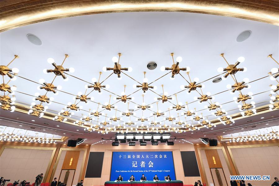 (TWO SESSIONS)CHINA-BEIJING-NPC-PRESS CONFERENCE (CN)