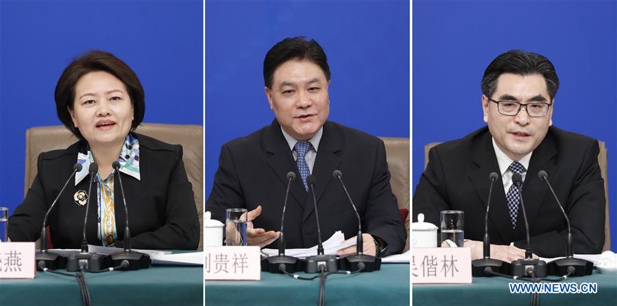 (TWO SESSIONS)CHINA-BEIJING-NPC-PRESS CONFERENCE (CN)