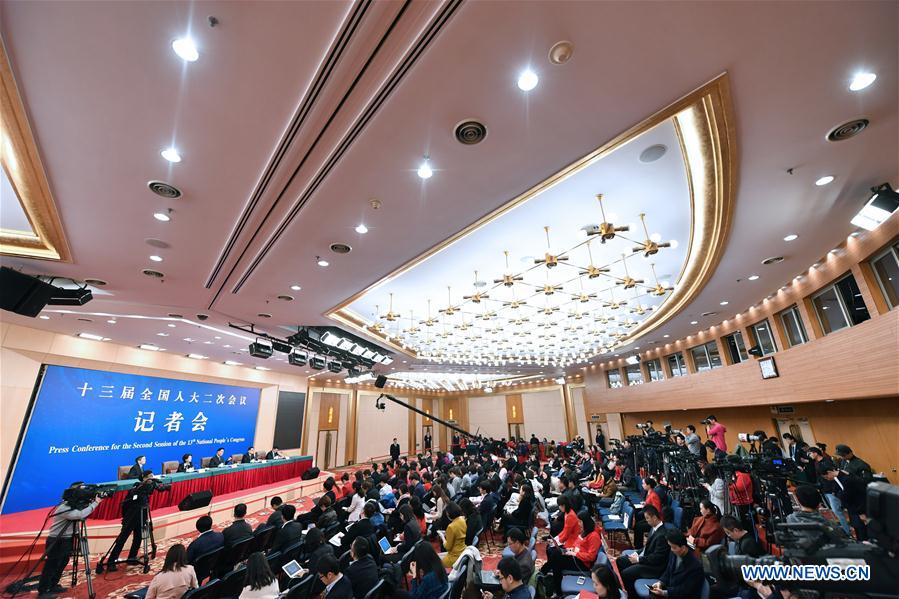 (TWO SESSIONS)CHINA-BEIJING-NPC-PRESS CONFERENCE (CN)