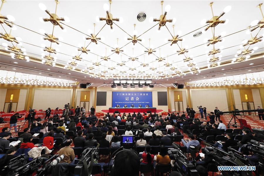 (TWO SESSIONS)CHINA-BEIJING-NPC-PRESS CONFERENCE (CN)