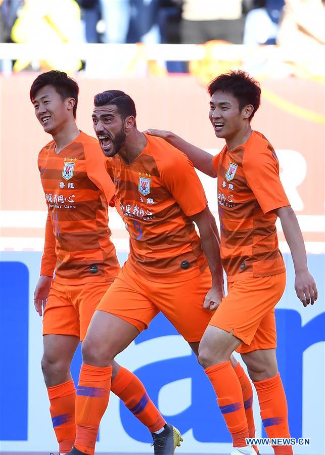 (SP)CHINA-JINAN-AFC CHAMPIONS LEAGUE-GROUP E(CN)
