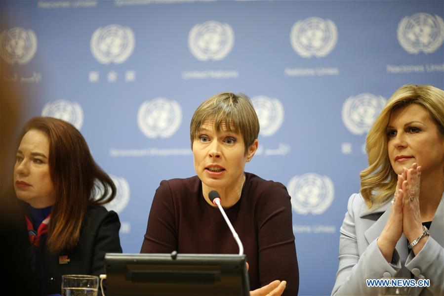 UN-GENERAL ASSEMBLY-HIGH-LEVEL EVENT-WOMEN IN POWER-PRESS BRIEFING