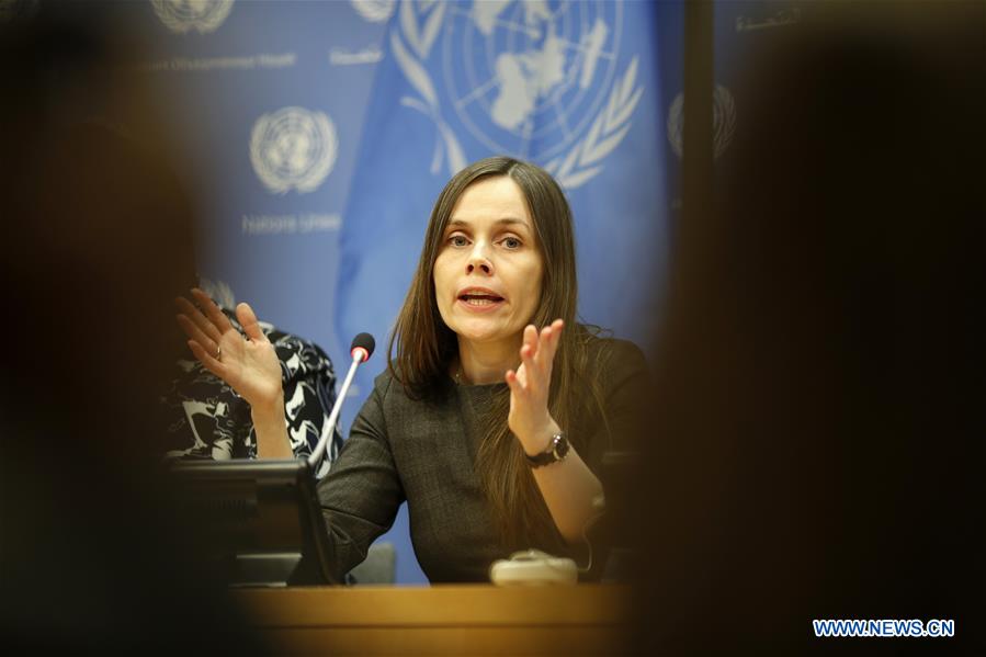 UN-GENERAL ASSEMBLY-HIGH-LEVEL EVENT-WOMEN IN POWER-PRESS BRIEFING