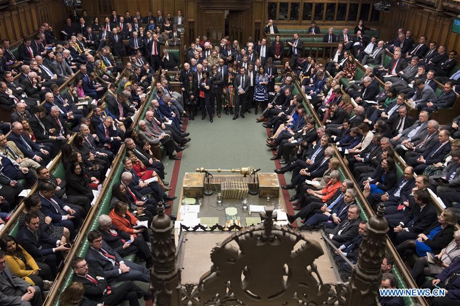 BRITAIN-LONDON-BREXIT DEAL-REJECTION