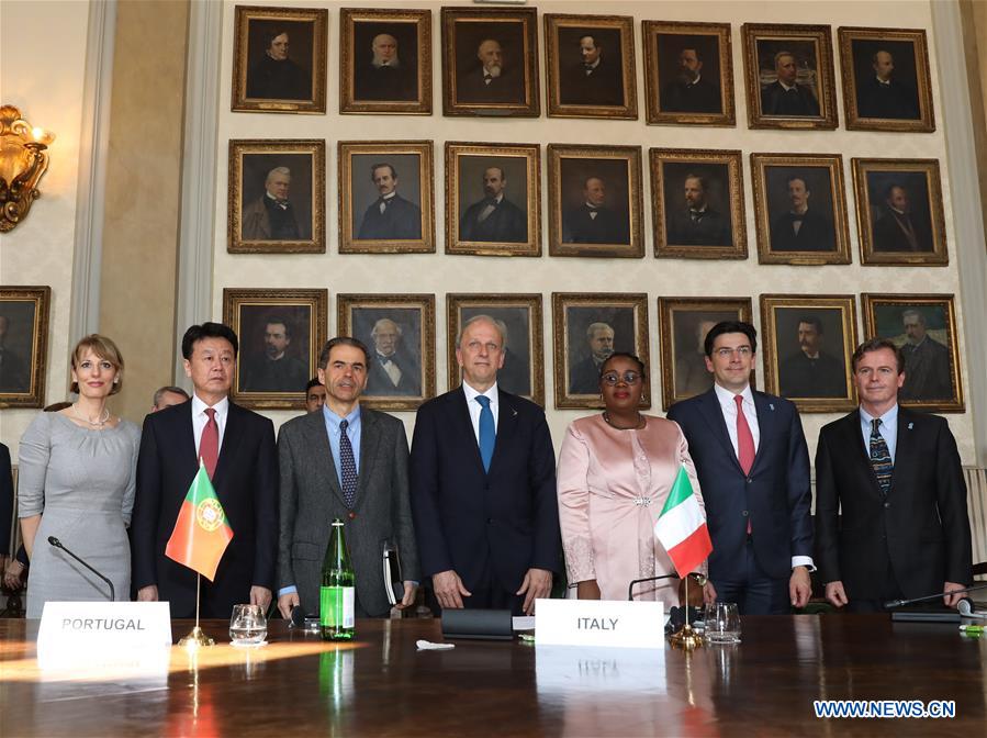 ITALY-ROME-SKA OBSERVATORY-AGREEMENT-SIGNING