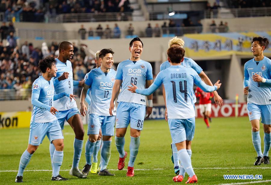 (SP)SOUTH KOREA-DAEGU-AFC CHAMPIONS LEAGUE-GROUP F
