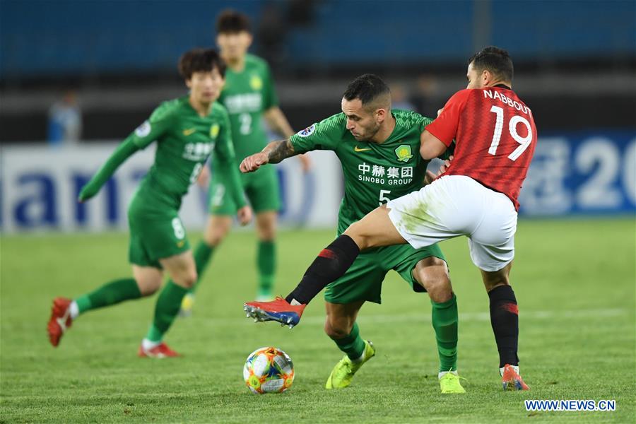 (SP)CHINA-BEIJING-SOCCER-AFC CHAMPIONS LEAGUE-GROUP G-BEIJING FC VS URAWA RED DIAMONDS
