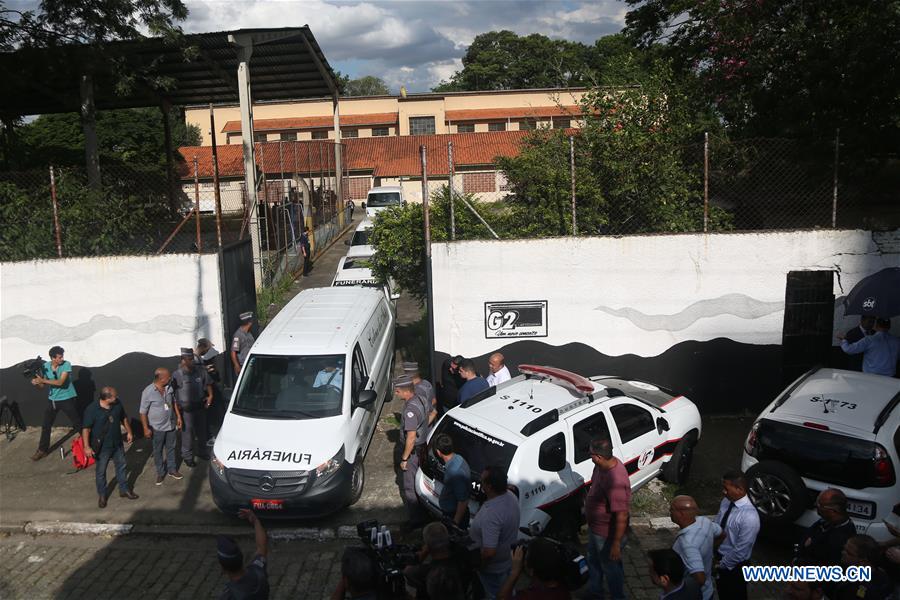 BRAZIL-SAO PAULO-SUZANO-SCHOOL SHOOTING 