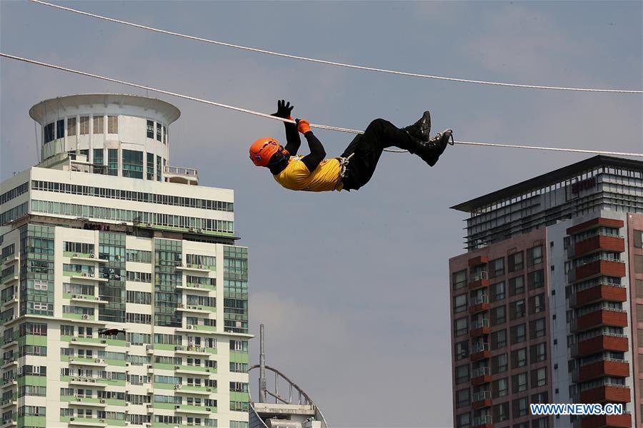 PHILIPPINES-MANILA-ANNUAL FIRE OLYMPICS