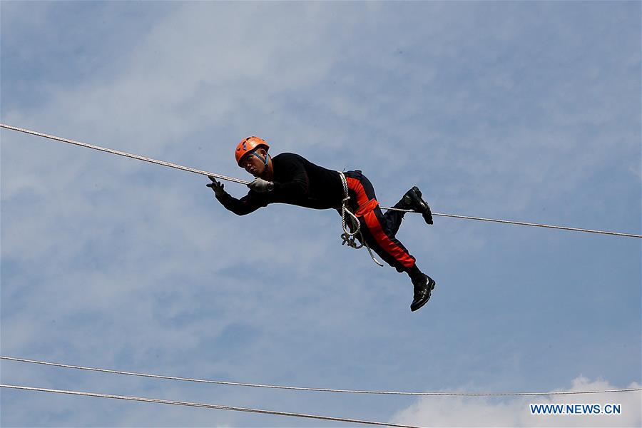 PHILIPPINES-MANILA-ANNUAL FIRE OLYMPICS