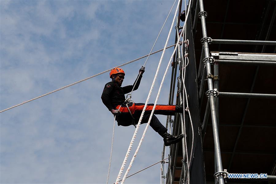 PHILIPPINES-MANILA-ANNUAL FIRE OLYMPICS
