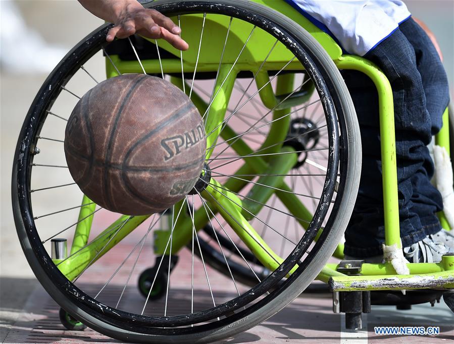 (InTibet) CHINA-TIBET-WHEELCHAIR BASKETBALL TEAM (CN)