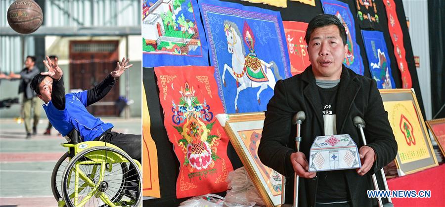 (InTibet) CHINA-TIBET-WHEELCHAIR BASKETBALL TEAM (CN)