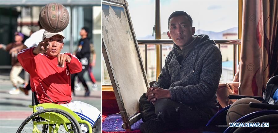 (InTibet) CHINA-TIBET-WHEELCHAIR BASKETBALL TEAM (CN)