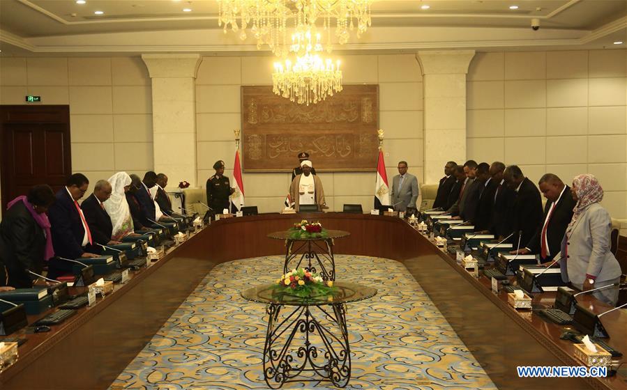 SUDAN-KHARTOUM-NEW MINISTERS-CONSTITUTIONAL OATH-TAKING