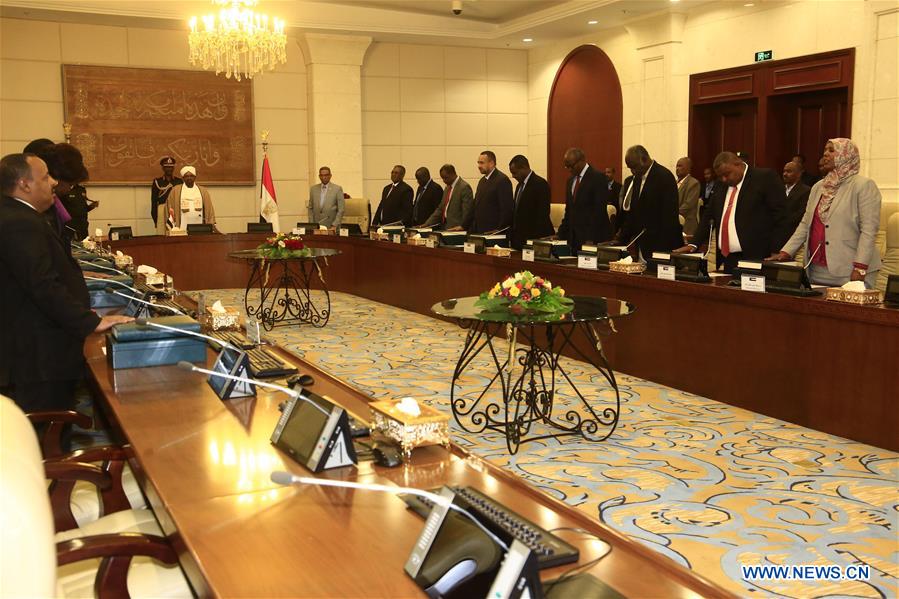 SUDAN-KHARTOUM-NEW MINISTERS-CONSTITUTIONAL OATH-TAKING