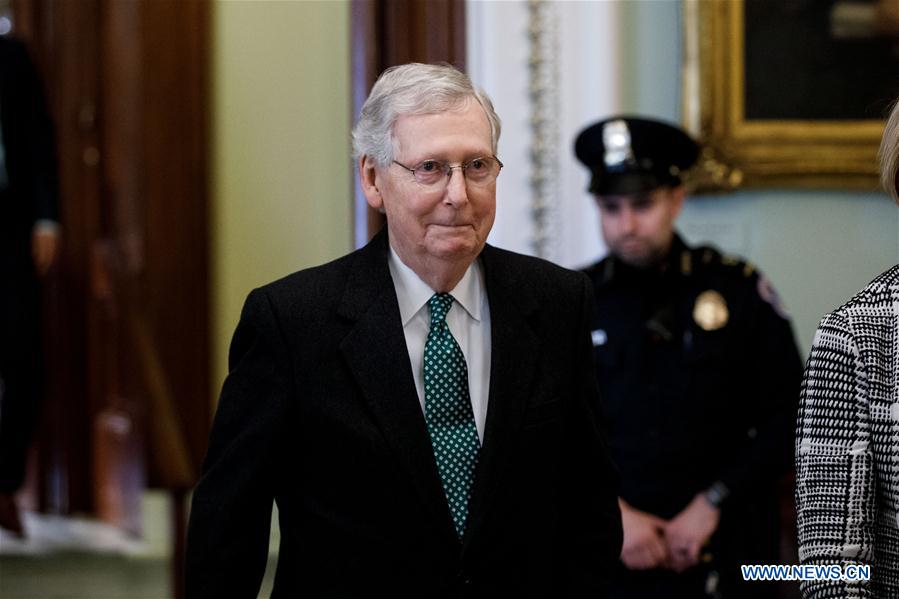 U.S.-WASHINGTON D.C.-SENATE-TRUMP-BORDER EMERGENCY-BLOCKING