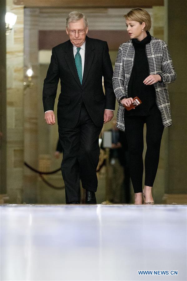 U.S.-WASHINGTON D.C.-SENATE-TRUMP-BORDER EMERGENCY-BLOCKING