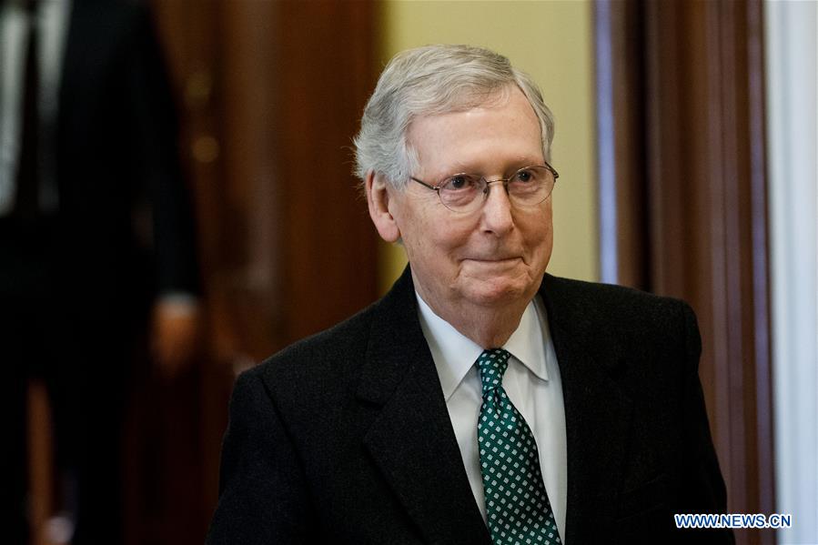 U.S.-WASHINGTON D.C.-SENATE-TRUMP-BORDER EMERGENCY-BLOCKING