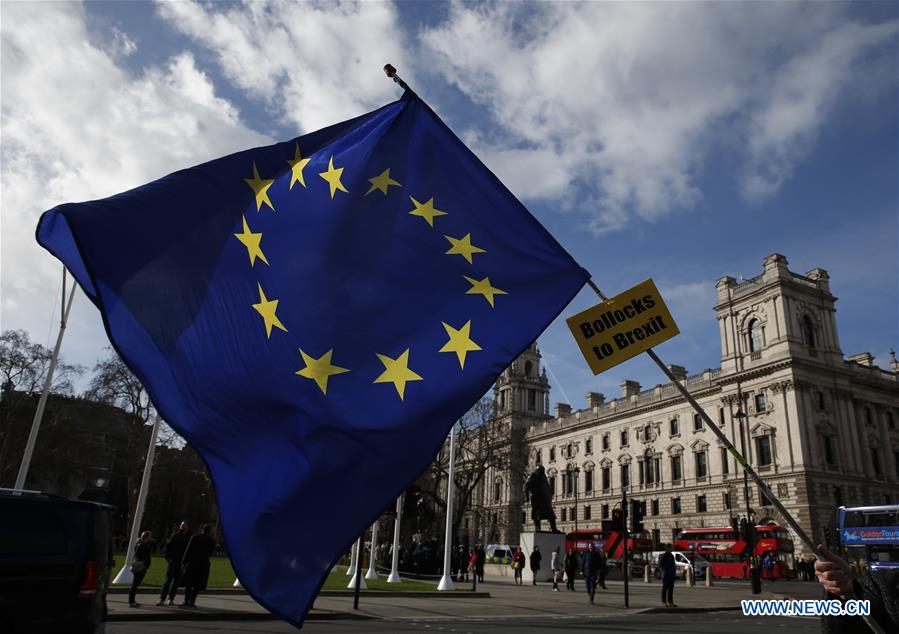 BRITAIN-LONDON-ARTICLE 50-EXTENSION-VOTE 