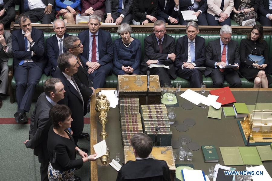 BRITAIN-LONDON-ARTICLE 50-EXTENSION-VOTE