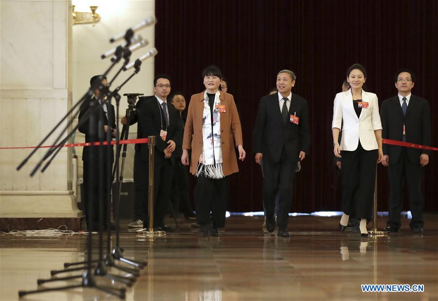 (TWO SESSIONS)CHINA-BEIJING-NPC-DEPUTIES-INTERVIEW (CN)