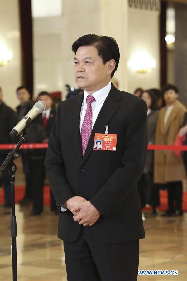 (TWO SESSIONS)CHINA-BEIJING-NPC-DEPUTIES-INTERVIEW (CN)