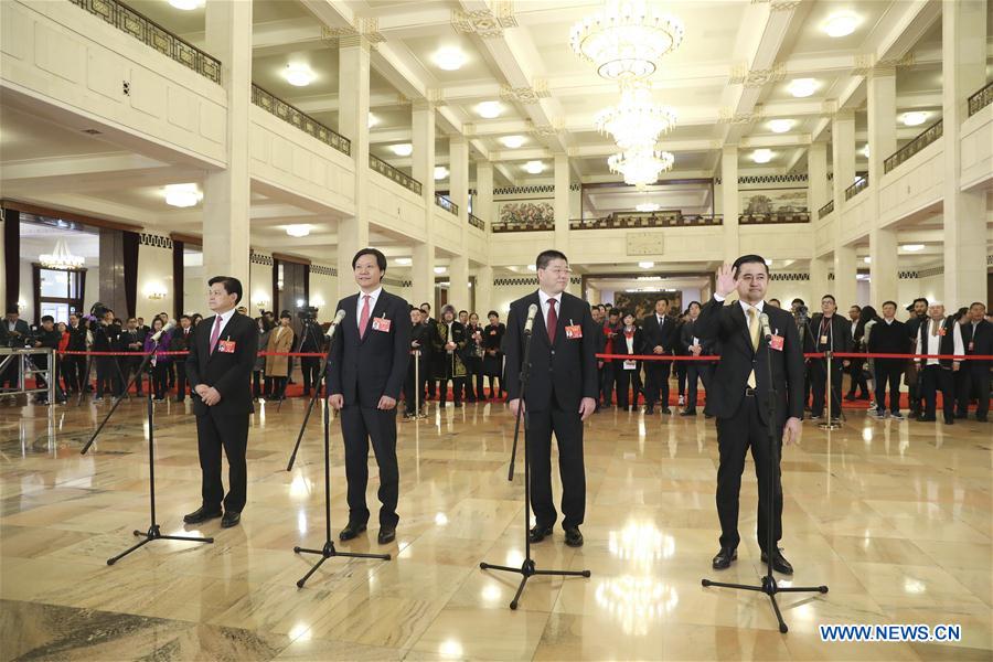 (TWO SESSIONS)CHINA-BEIJING-NPC-DEPUTIES-INTERVIEW (CN)