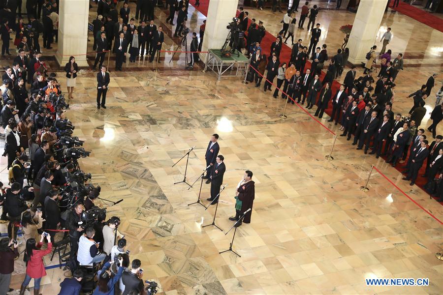 (TWO SESSIONS)CHINA-BEIJING-NPC-DEPUTIES-INTERVIEW (CN)