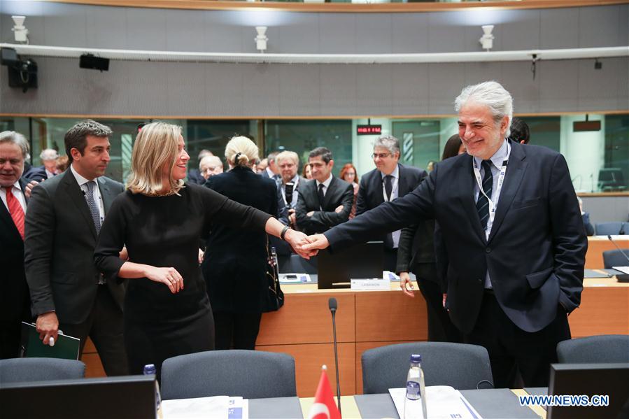 BELGIUM-BRUSSELS-EU-SYRIA-CONFERENCE