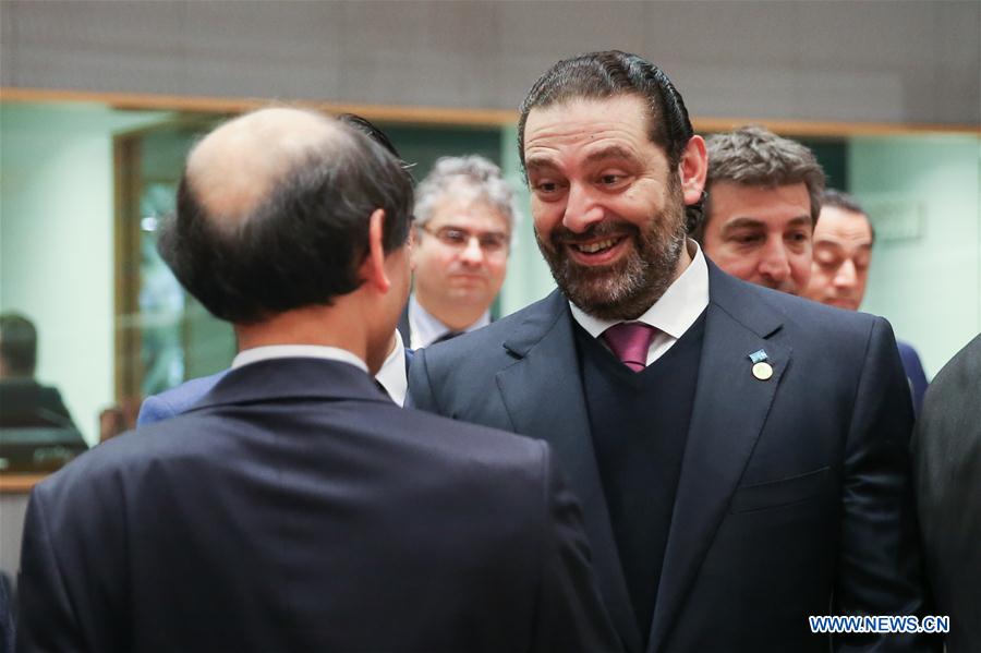 BELGIUM-BRUSSELS-EU-SYRIA-CONFERENCE