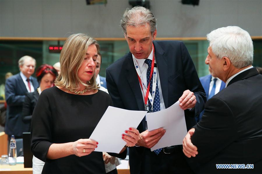 BELGIUM-BRUSSELS-EU-SYRIA-CONFERENCE