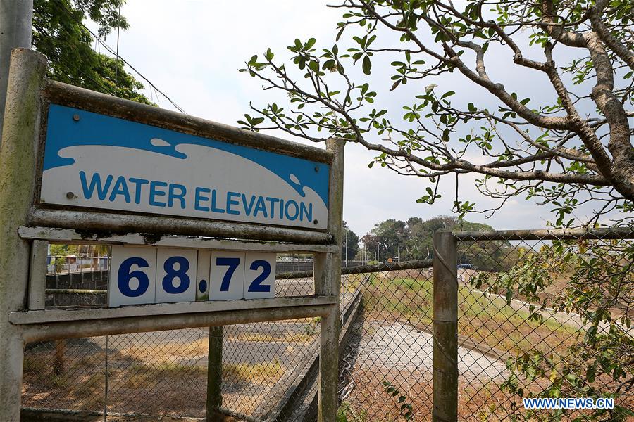 PHILIPPINES-QUEZON CITY-LA MESA DAM-DECLINING WATER LEVEL