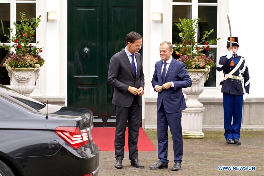 THE NETHERLANDS-THE HAGUE-PM-EU-MEETING