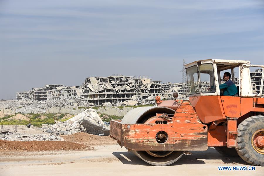 SYRIA-DAMASCUS-EASTERN GHOUTA-REBUILDING