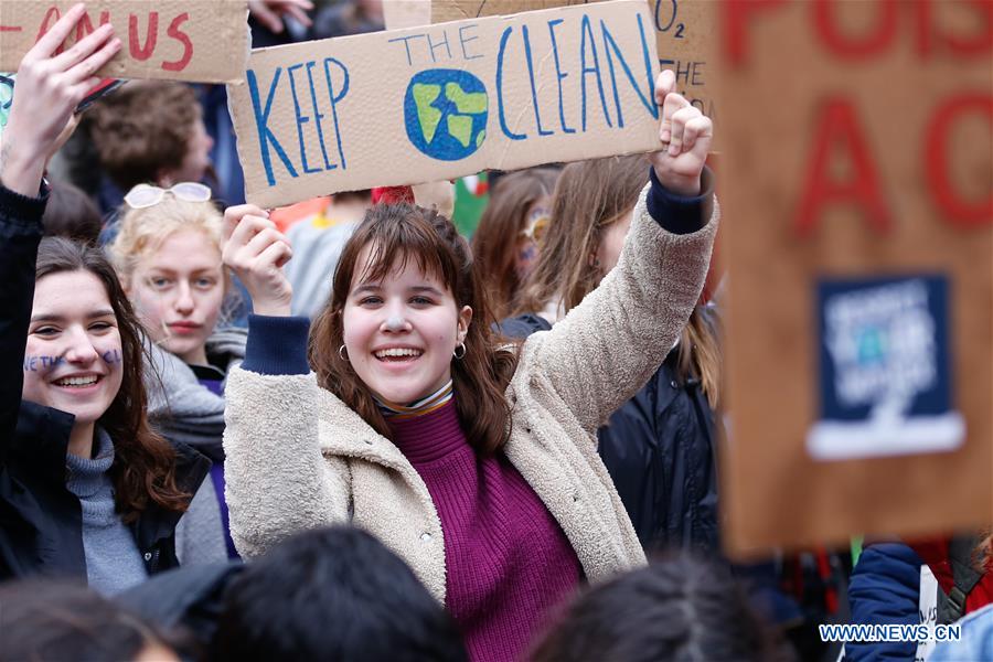 BELGIUM-BRUSSELS-CLIMATE-DEMONSTRATIONS