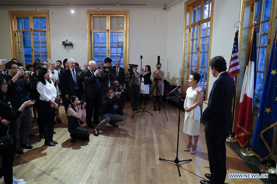 U.S.-NEW YORK-FRANCE-CHINESE-LEGION OF HONOR