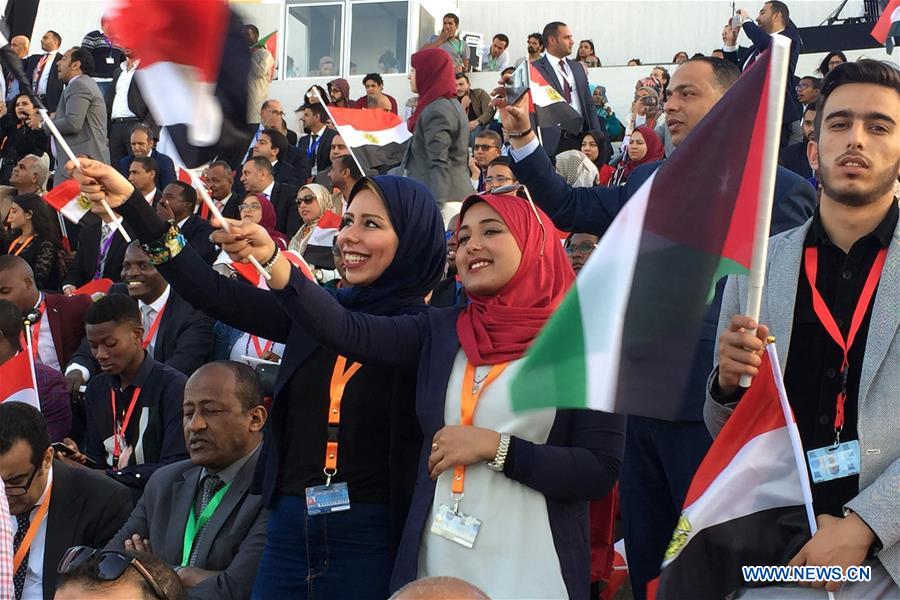 EGYPT-ASWAN-ARAB AND AFRICAN YOUTH PLATFORM-OPENING