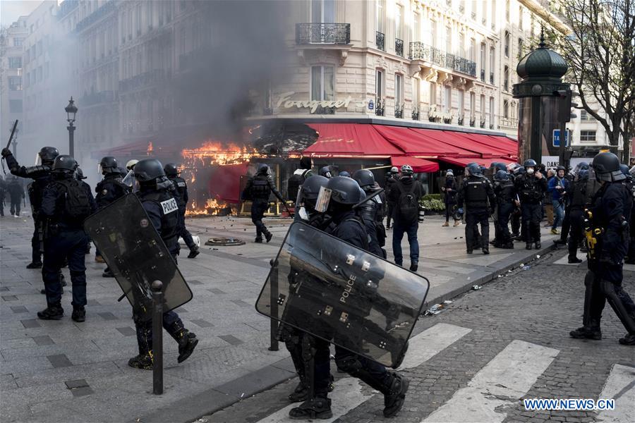 FRANCE-PARIS-"YELLOW VEST"-PROTEST